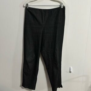 Eileen Fisher jeans Sz XL hidden zipper on side good condition